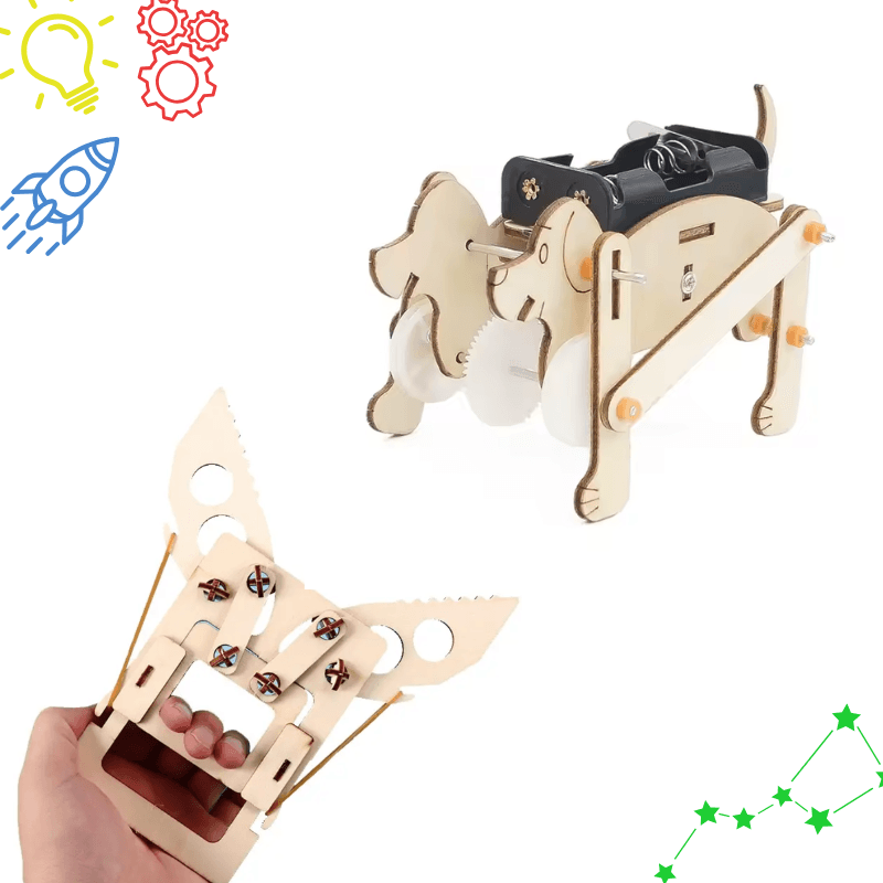 STEM Box K Robot Dog and Hand Manipulator