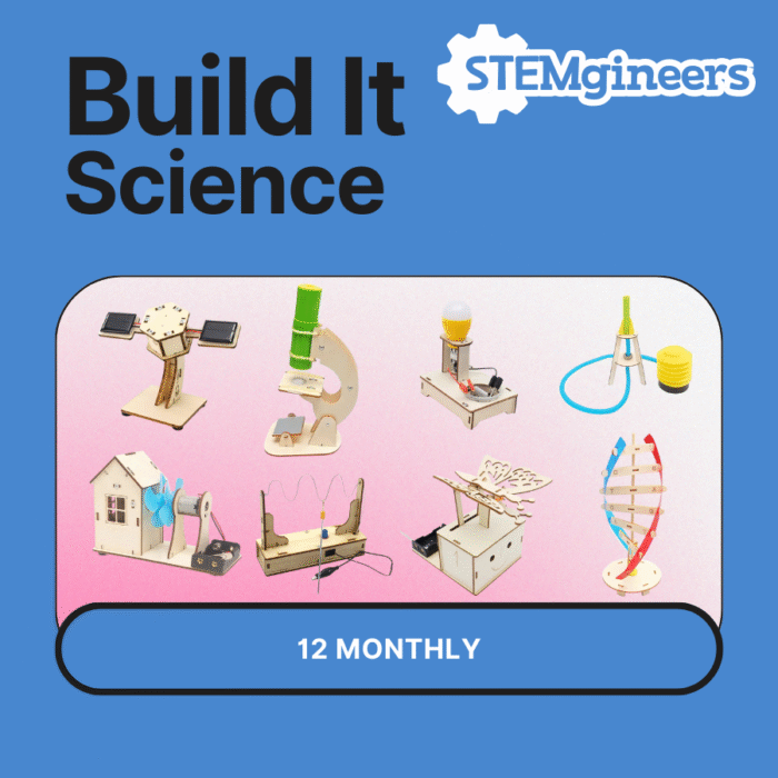 Build It Science Kits Subscription - 12 Monthly