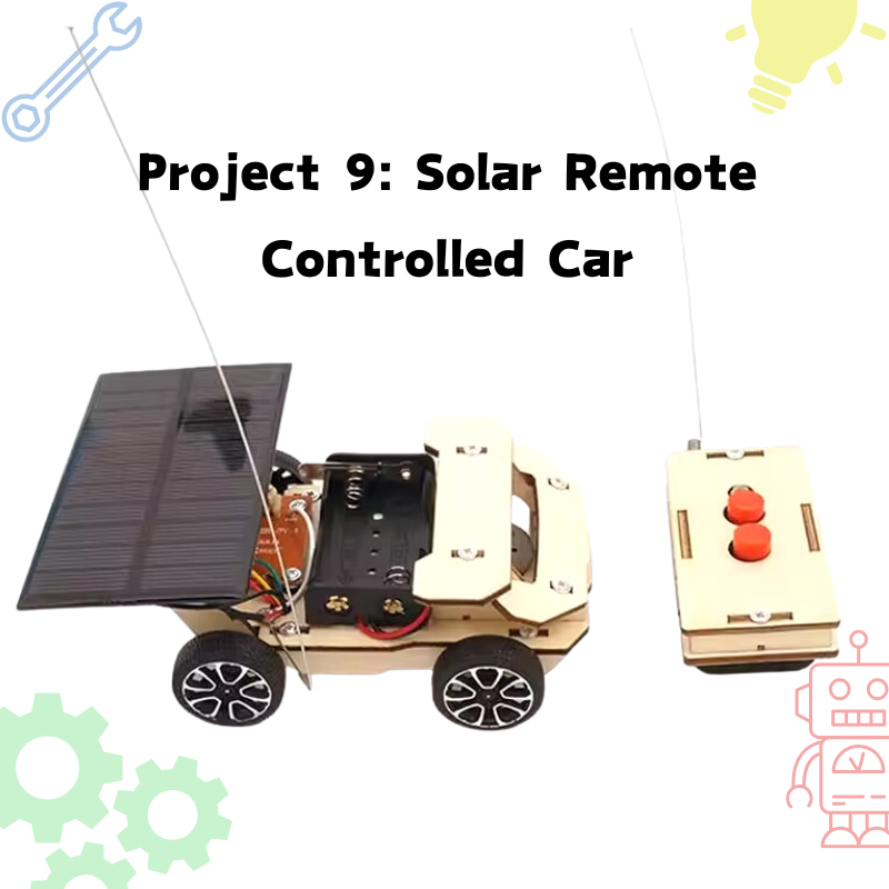 STEMgineers solar remote-controlled car project – advanced STEM subscription kit.